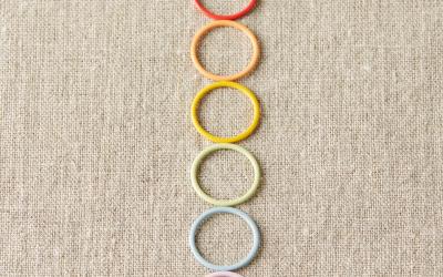 Shop Cocoknits Jumbo Colorful Ring Stitch Markers