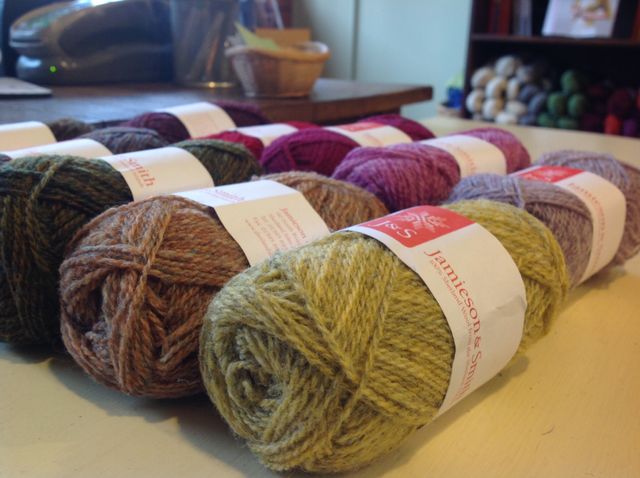 Jamieson and Smith 2 Ply Jumper Weight Dyed Shades