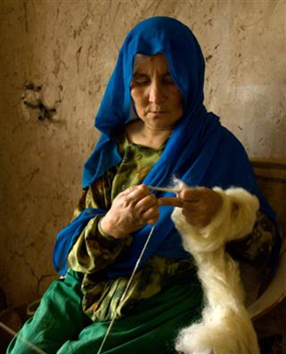 © From the Mountain Afghan Cashmere 