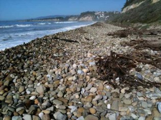 rock beach