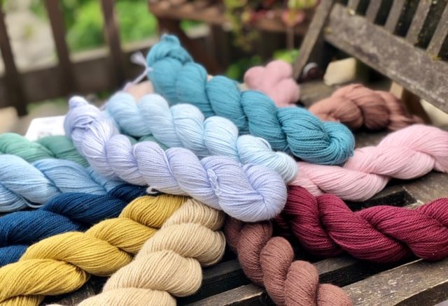 Our dreamy Quince & Co. Willet cotton DK