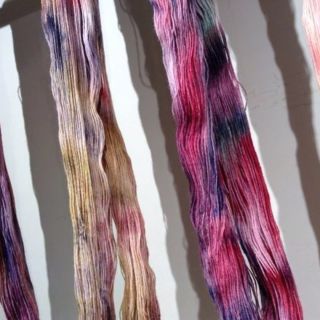 Hand Dyed Skeins of Sockenwolle