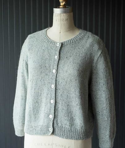 <a href="https://www.churchmouseyarns.com/collections/whats-new/products/quintessential-cardigan-rowan-felted-tweed-version">Quintessential Cardigan Felted Tweed Version</a> © Churchmouse Yarns &amp; Teas