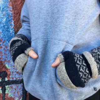 Sun and Moon Mittens