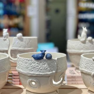 Talking Clay Porcelain Yarn Bowls