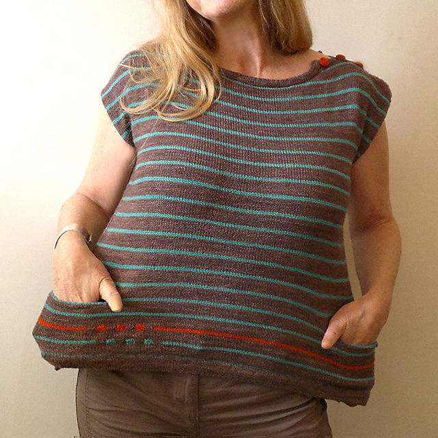 <i><a href="http://www.ravelry.com/patterns/library/to-be-continued">to be continued</a> - </i>sleeveless version