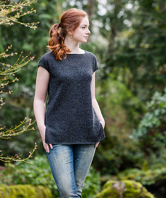 <a href="http://www.ravelry.com/patterns/library/simple-tee-2">Simple Tee</a> by Churchmouse Yarns and Teas