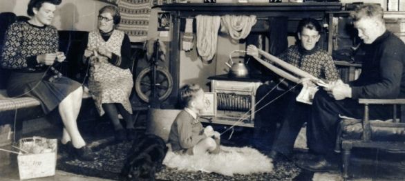 Vintage Photo Shetland Wool Cooperative