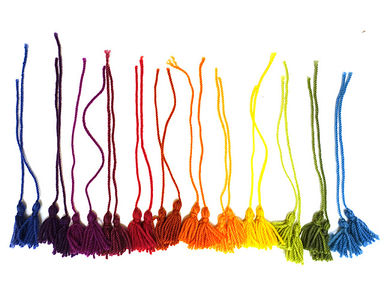 Rainbow Tassels © Amanda Kaffka