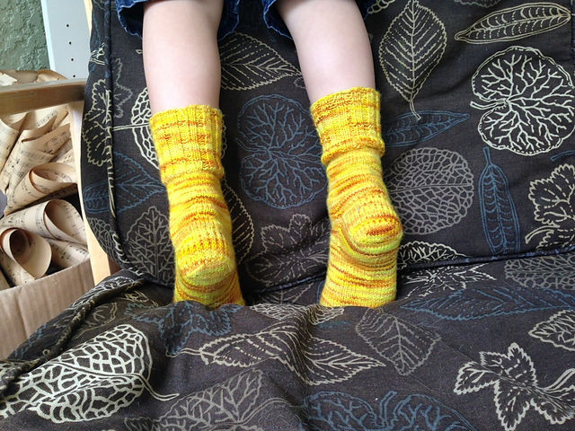 The Boy's Socks in Koigu KPPPM