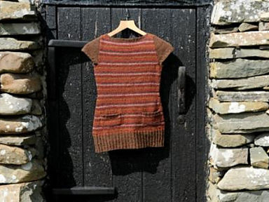 Melby Dress from Knit Real Shetland
