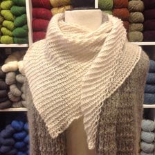 Basic Wedge Shawl - Free Pattern