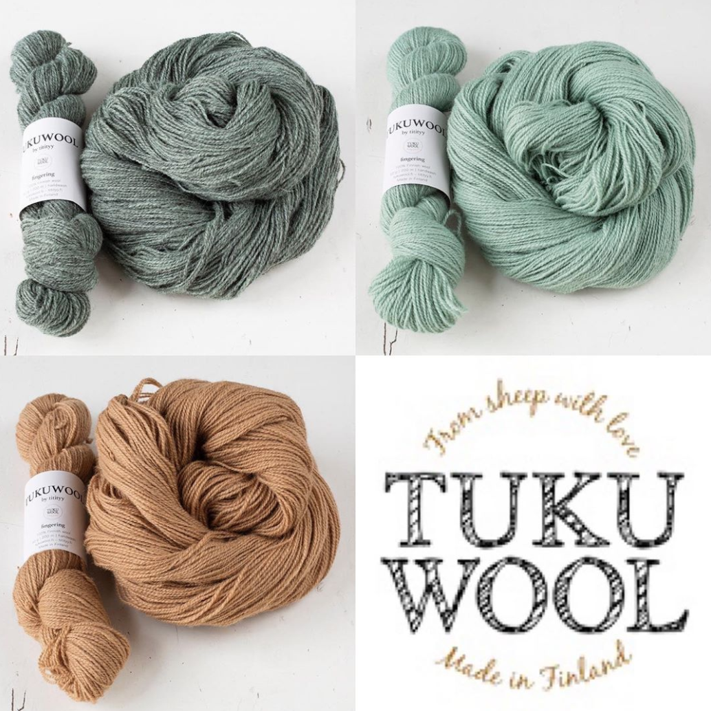 New Colours of Tuku Fingering Wool