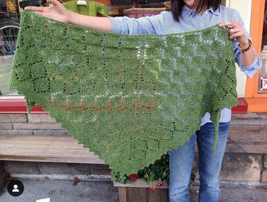 Soft Sweater Elder Tree Shawl