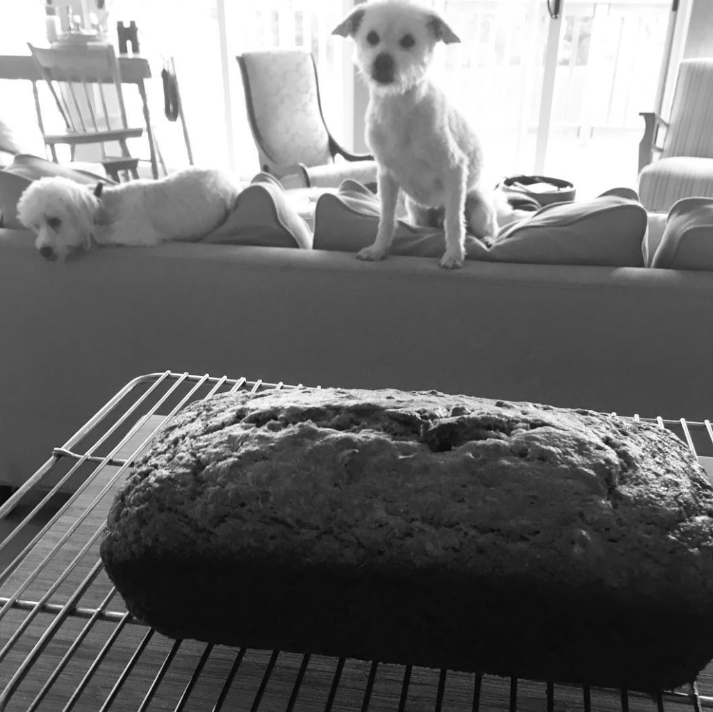 Banana Bread Cooling