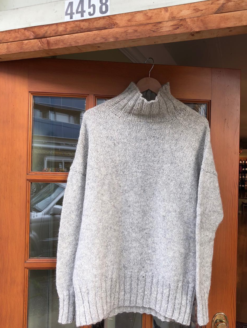 Better Than Basic Pullover in Quince & Co. Owl