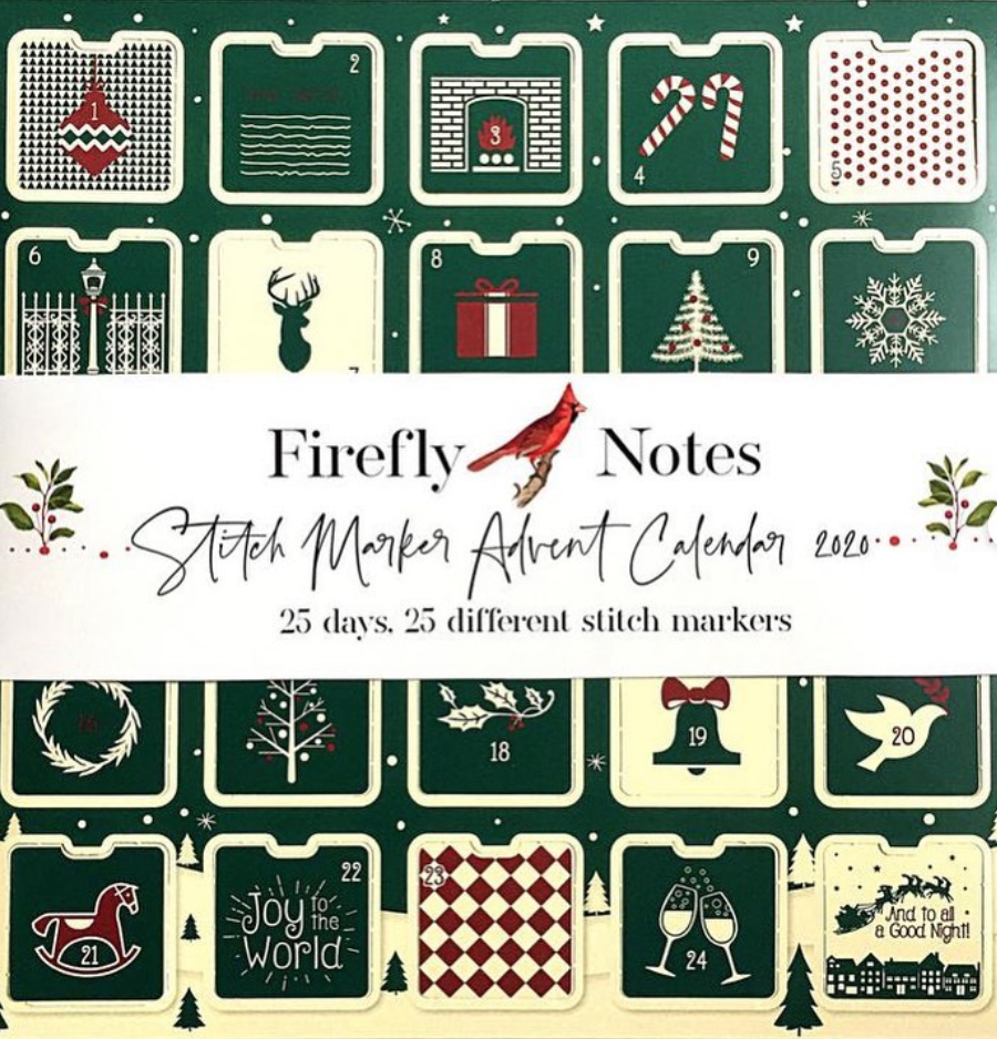 Firefly Notes Stitch Marker Advent Calendars Three Bags Full Yarn