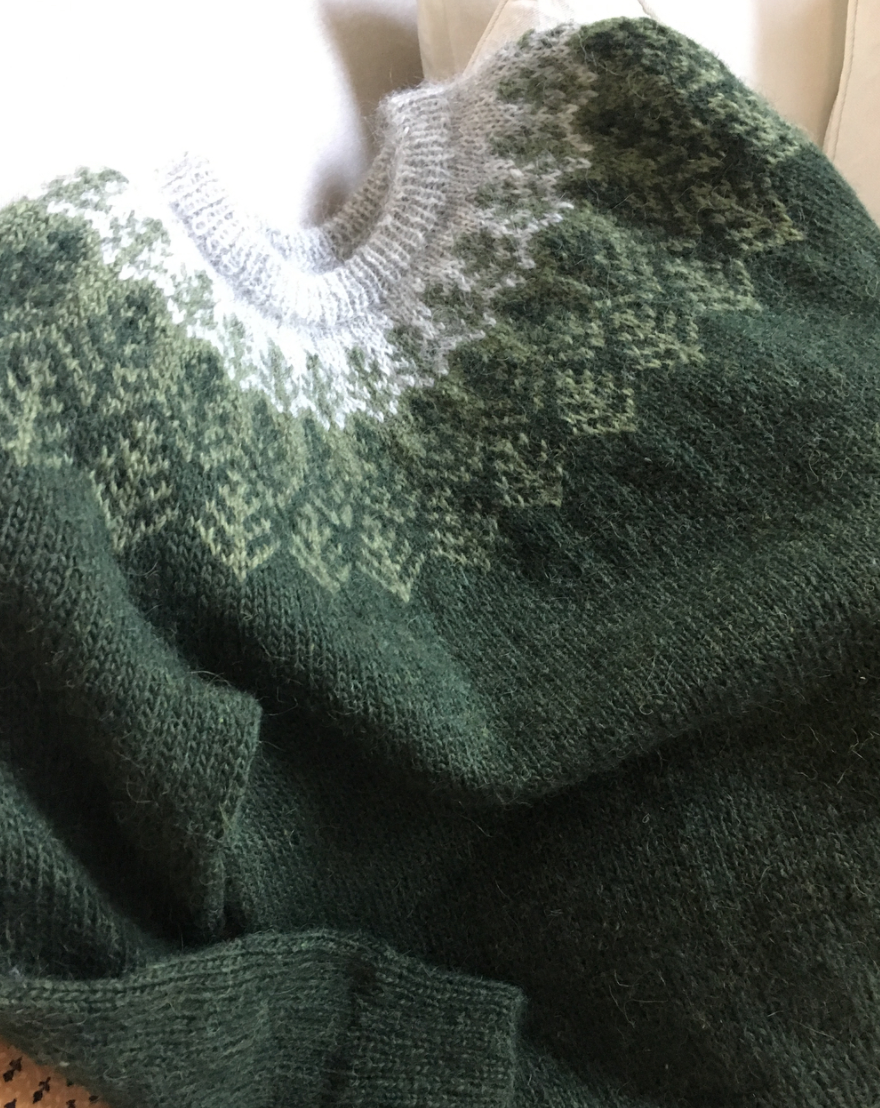 Lettlopi Sweater Finished