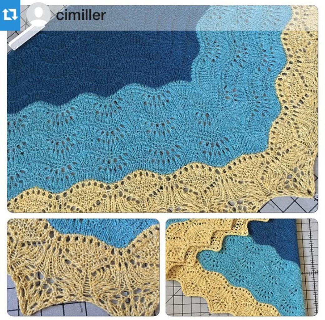 Brush Creek Shawl Repost