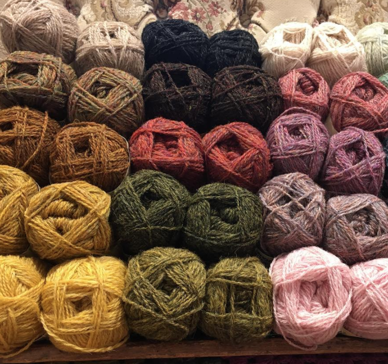 New Shetland Wool Colours