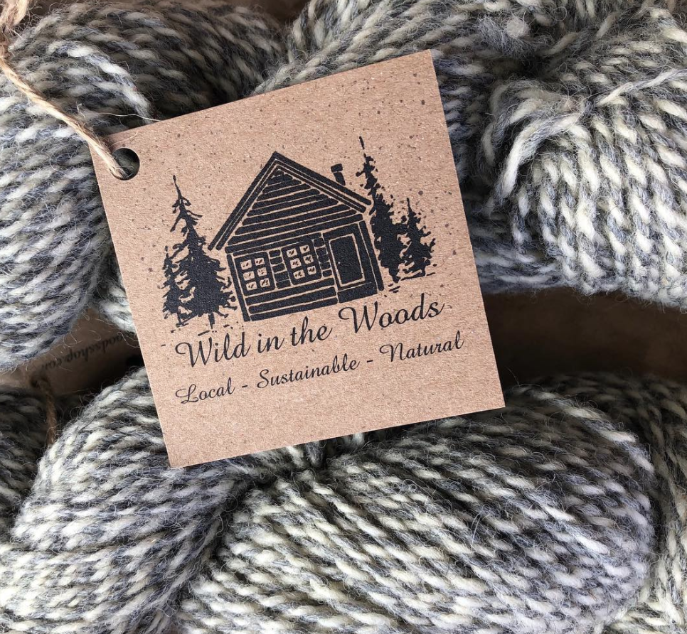 Rustic Canadian Yarn from Wild in the Woods