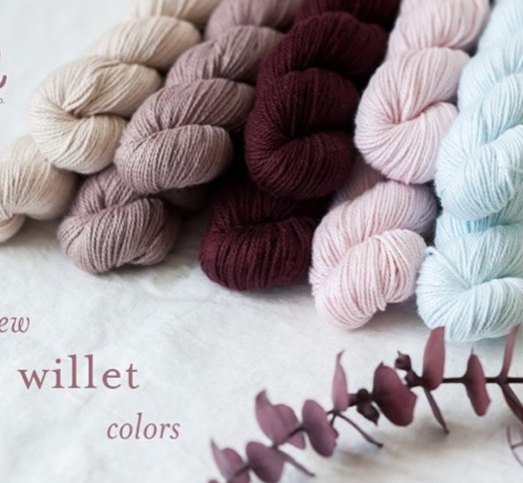 Quince and Co New Willet Cotton Colours