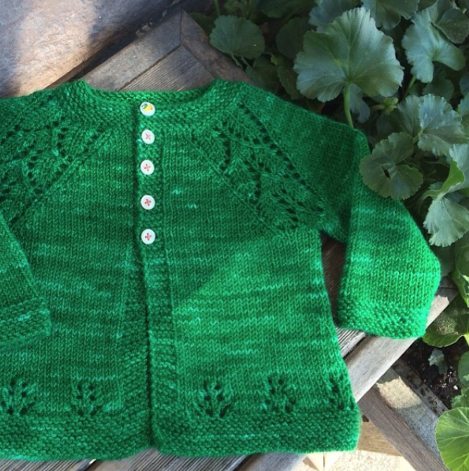 Baby Cardigan Knit