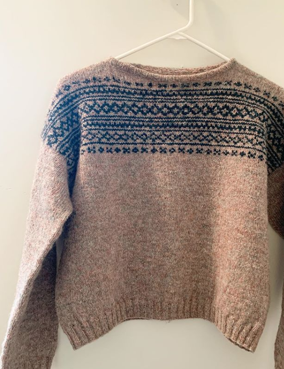 Otra Sweater Finished