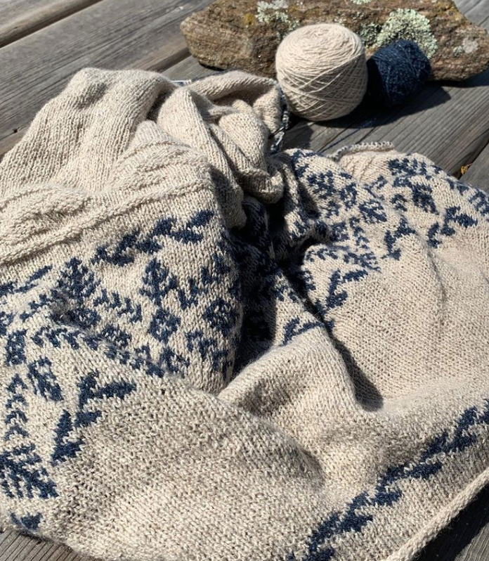 Morning Pam Sweater Knitting