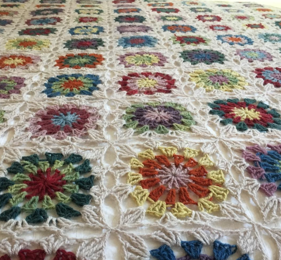 Flowers in the Snow Blanket