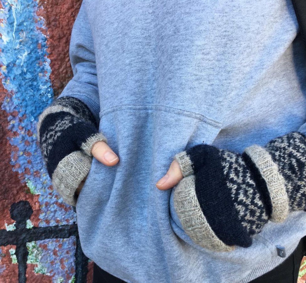 Sun and Moon Mittens