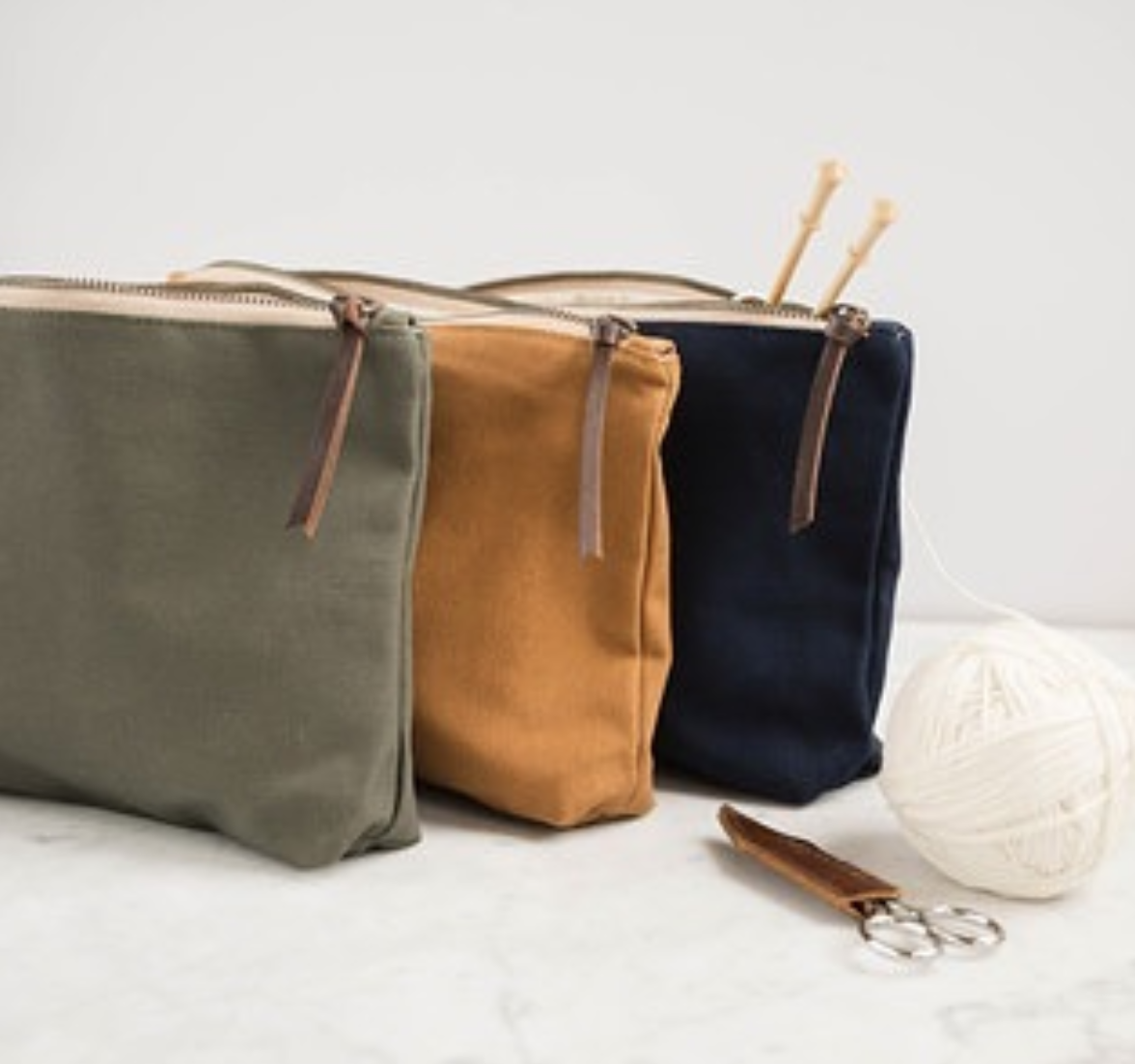 New Twig and Horn Canvas Tool Pouches
