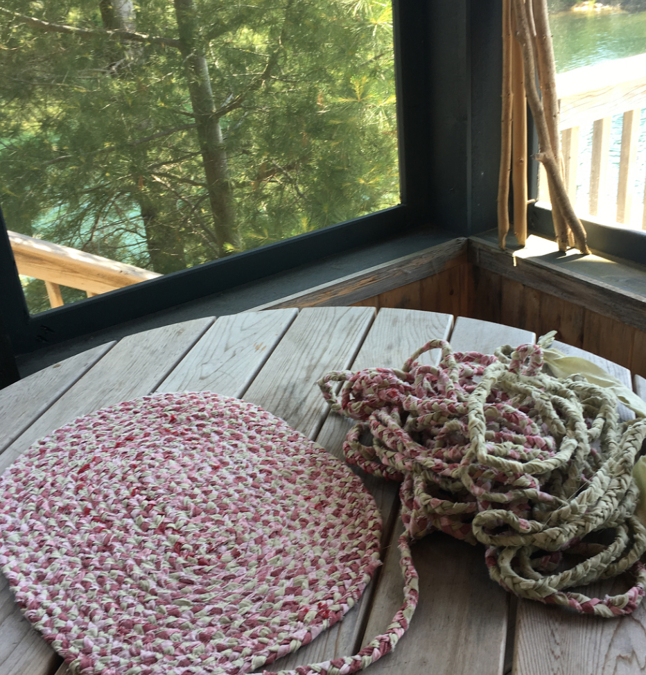 Braided Rag Rug