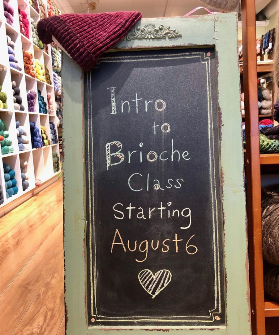 Intro to Brioche Class Coming Soon