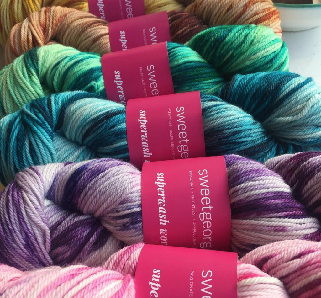 Candy Coloured Yarn