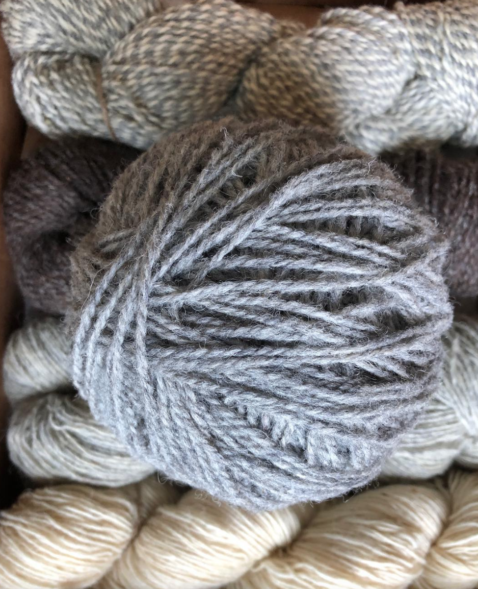 Rustic Canadian Wool in Sheep Shades
