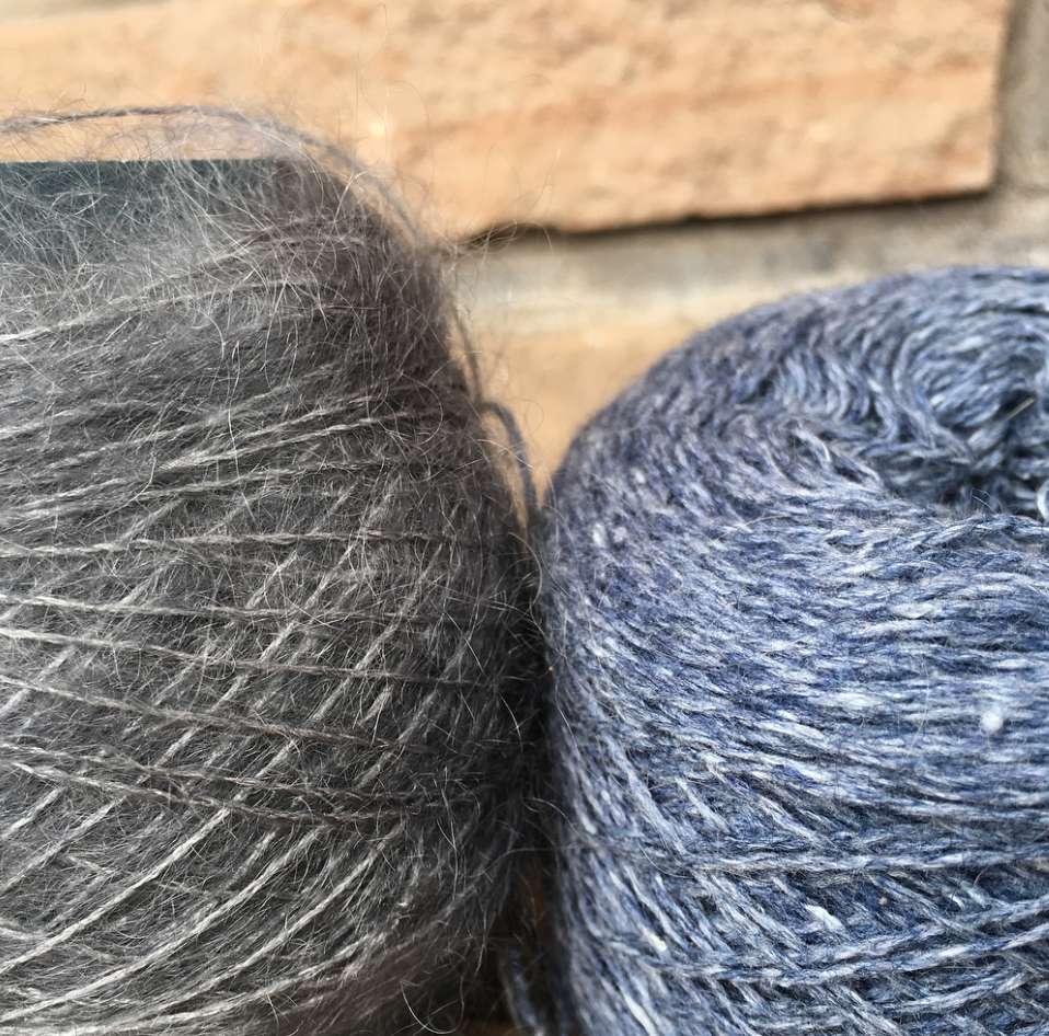 Miromesnil Combinging Holstgarn Coast and Shibui Knits Silk