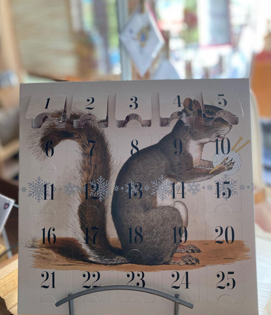 Woodland Themed Stitch Markers Advent Calendar