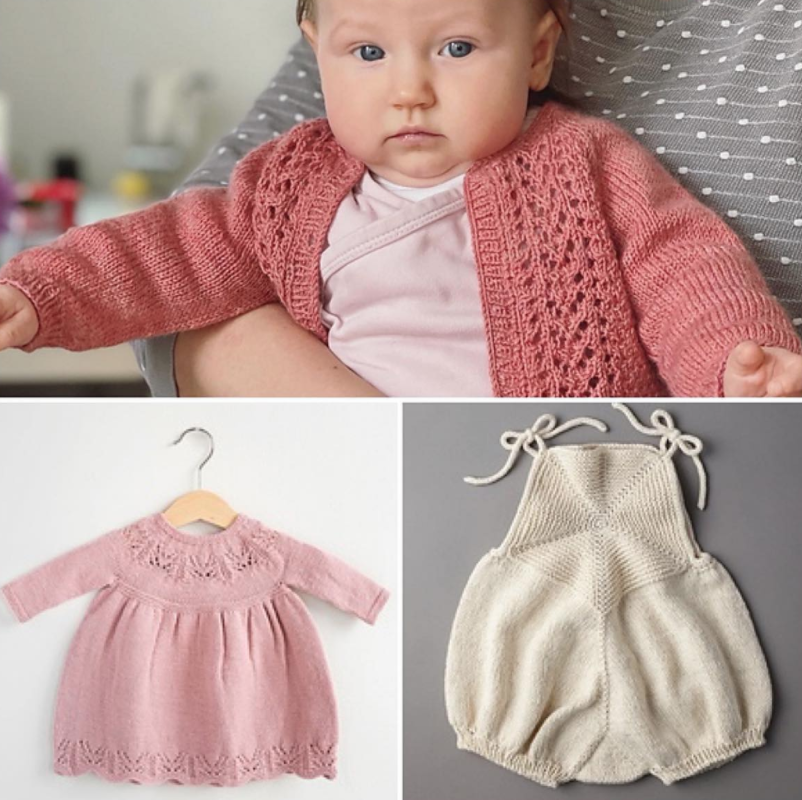 Cute Fingering Weight Baby Knits