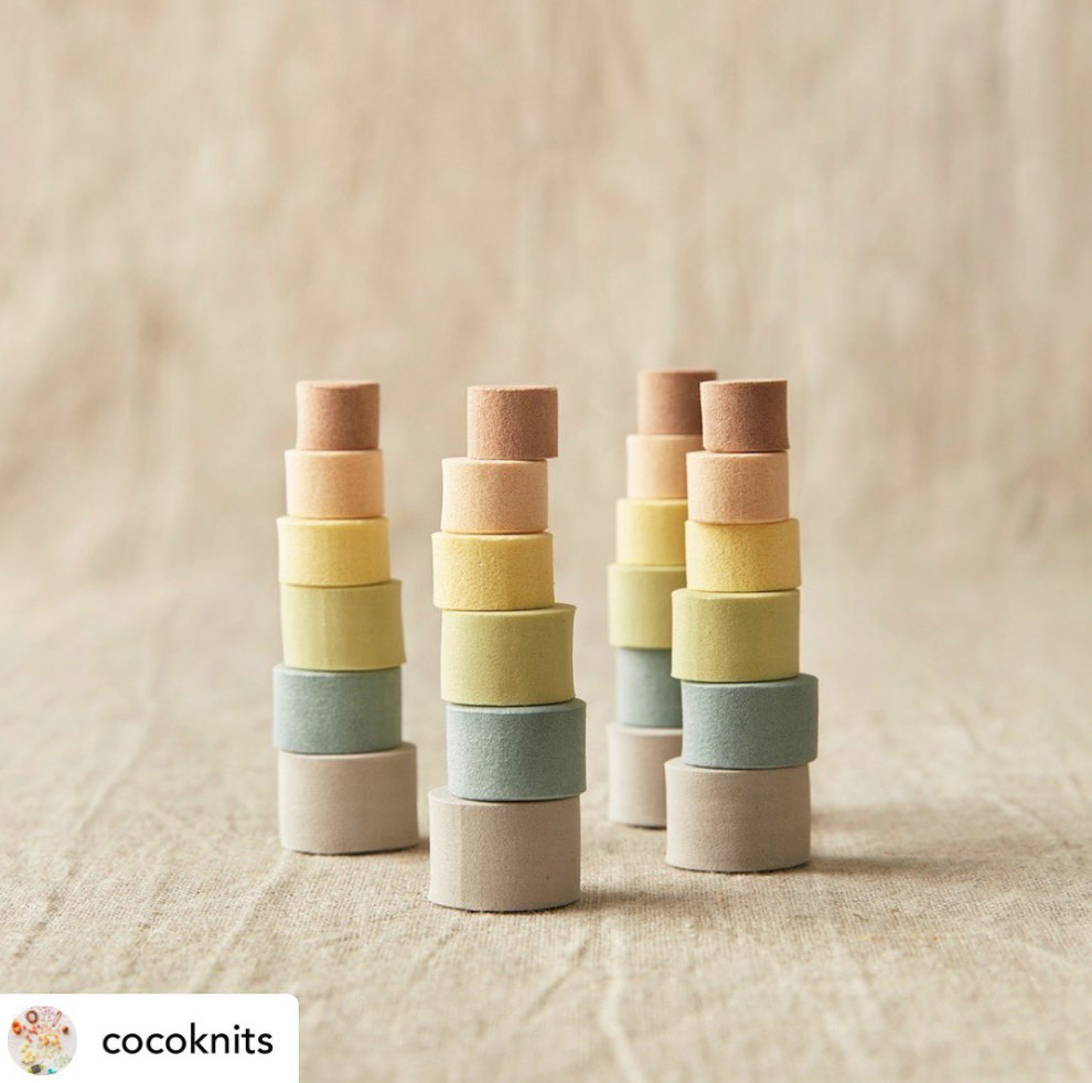 Coco Knits Stitch Stoppers in Earth Tones