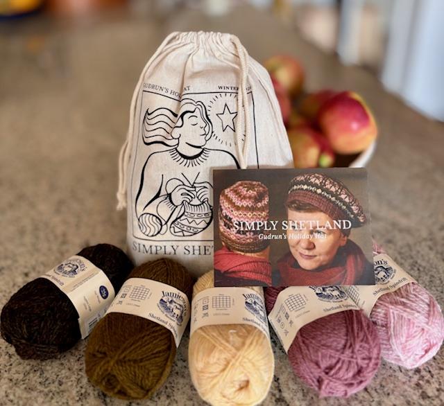 Hats Hats Hats! Fair Isle Hat Knitting Kits for the Holidays