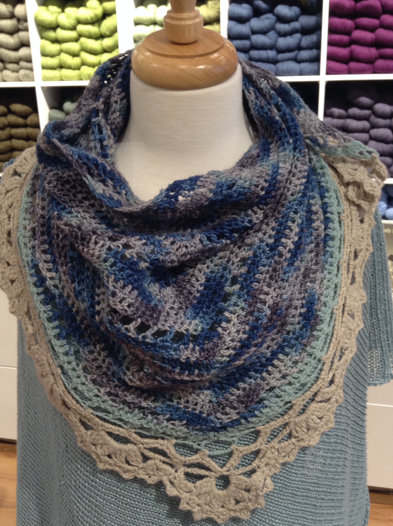 Noro + Lace + Tassels. Wow!  Three Bags Full Yarn Store - Shop Online