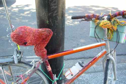 Is this the bike of a knitter?