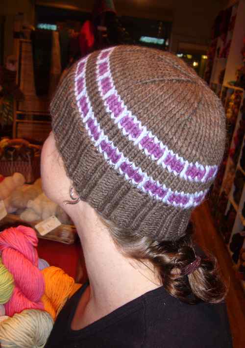 Christa's Twisted Slip Stitch Toque