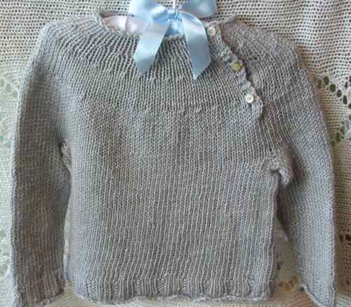 The Little Linen Buddy Sweater