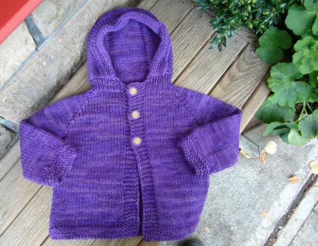 Lillie is ready for knitting class . . .