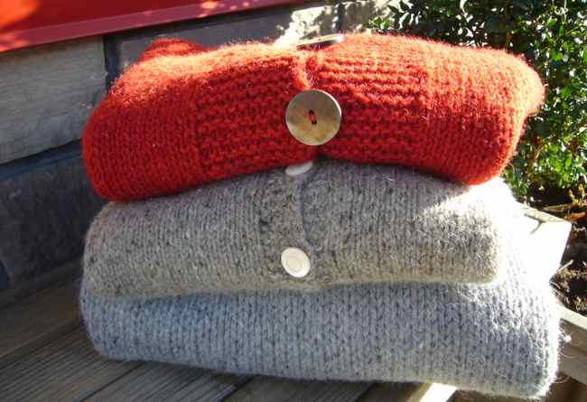 A Stack of Sweaters
