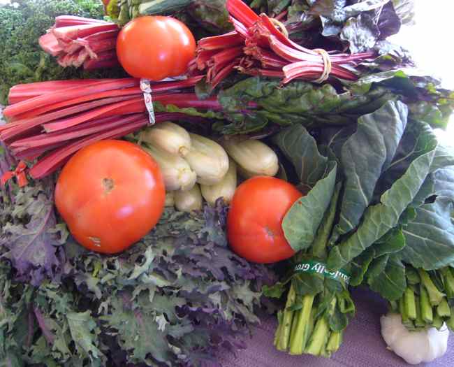 Veggies + Girasole Gets Its Edge