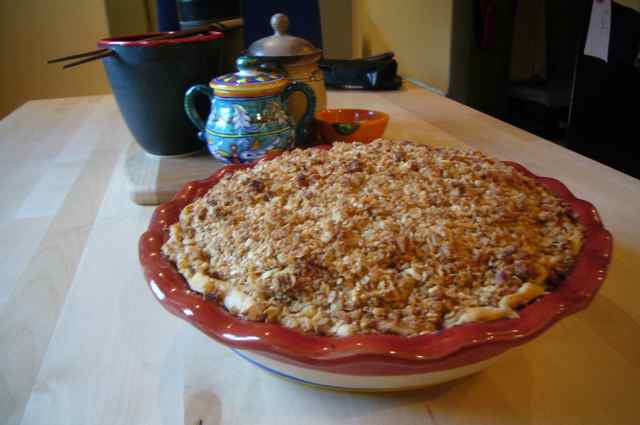 Apple Crumble Pie