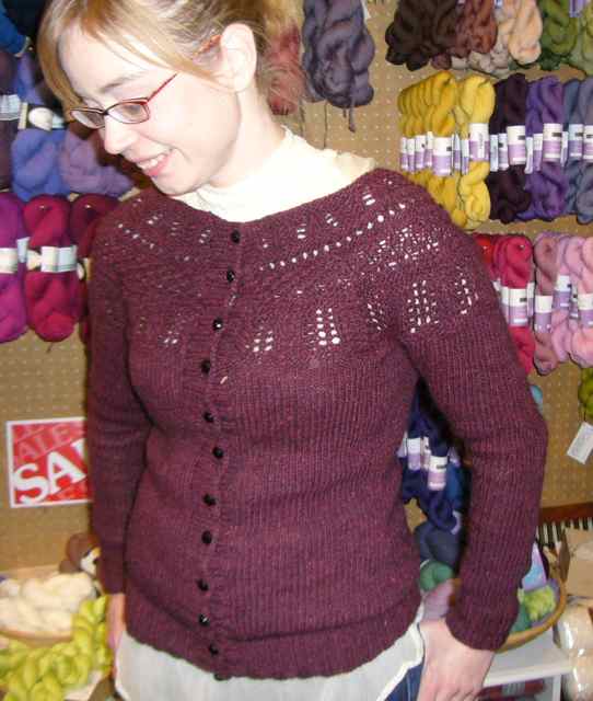 The Elderberry Cardigan Part 2